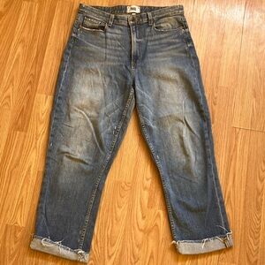 High Rise Sarah Straight Leg Paige Jeans